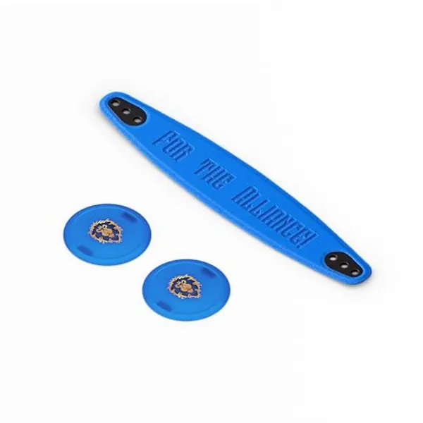 SteelSeries Arctis Nova Booster Pack — World of Warcraft Alliance Edition — Free in-Game Item — Gaming Headset Accessory — Nylon Headband — Customize with Unique Speaker Plates — Limited Edition