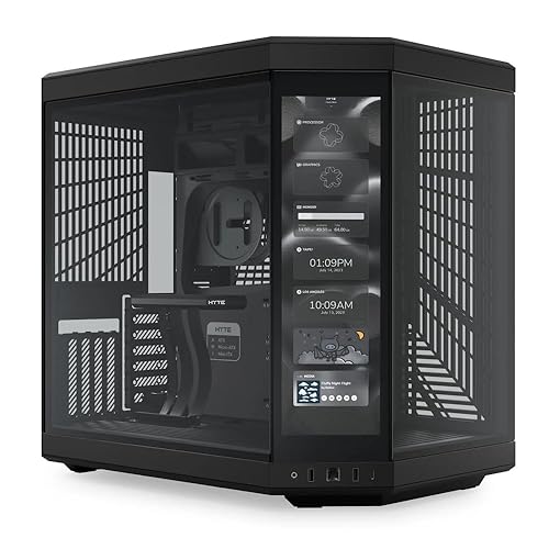 Hyte Y70 Touch Mid Tower Gehäuse Schwarz (E-ATX/ATX/M-ATX/M-ITX)