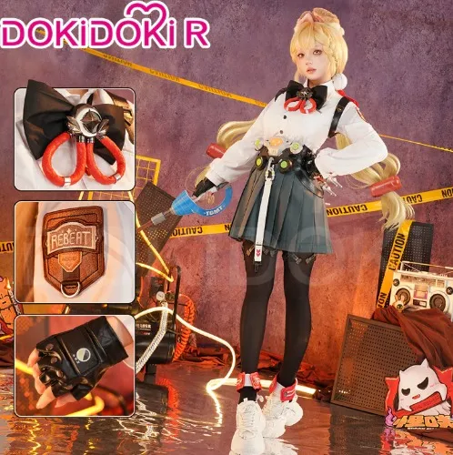 DokiDoki-R Game Zenless Zone Zero Cosplay Alice Thymefield Costume ZZZ | Costume Only-XL-Order Processing Time Refer to Description Page