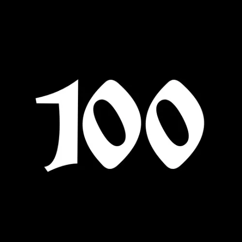 $100