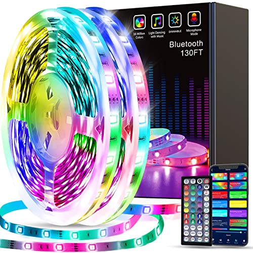 LED Strip Lights 130ft (2 Rolls of 65ft)