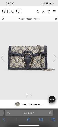 GUCCI DIONYSUS GG SUPER MINI BAG