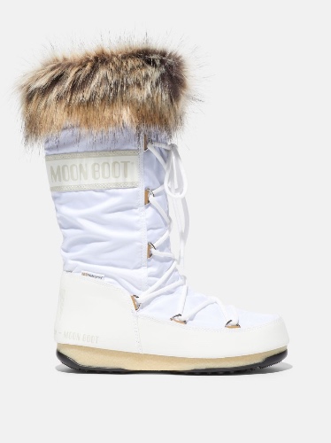 PROTECHT HI-TOP MONACO WHITE BOOTS | Moon Boot® Official Store