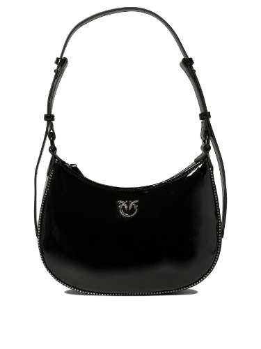 Love Birds Shoulder Bags Black - OS