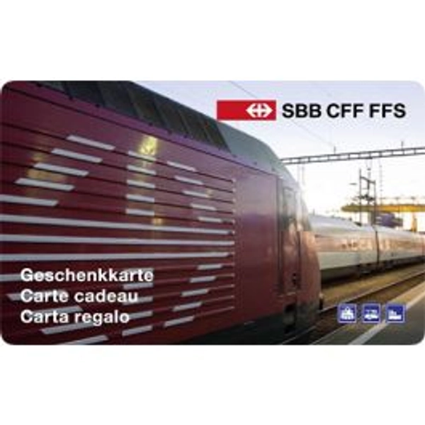 SBB Geschenkkarte 