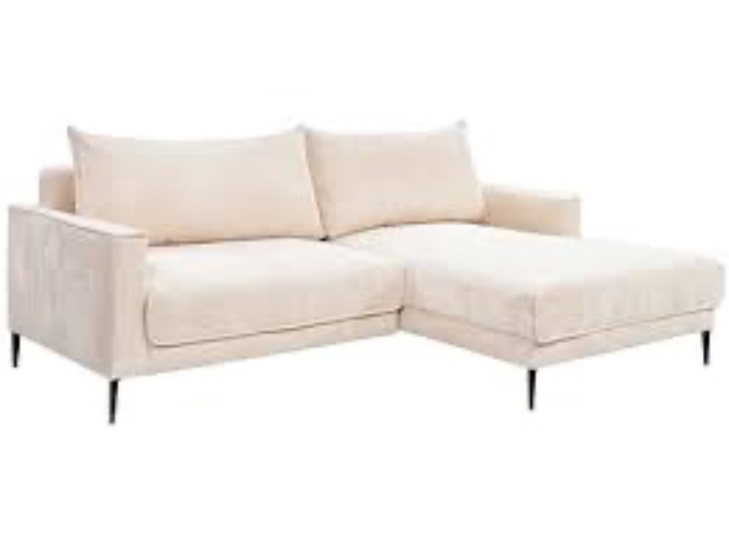 Ecksofa VIANO Weiss