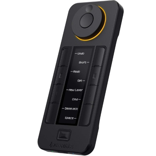 XENCELABS Quick Keys for Pen Tablet, Pen Displays, 40 Customizable Shortcut Keys, OLED Display, Used Wired or Wirelessly for macOS, Windows, and Linux - Quick Keys