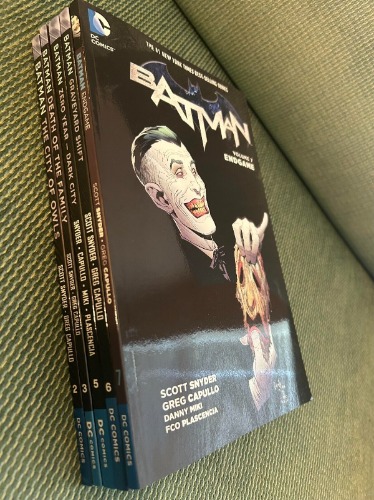 DC TPB LOT Batman: The New 52 TPB Volumes #2,3,5,6,7 City &amp; Court of Owls 2013