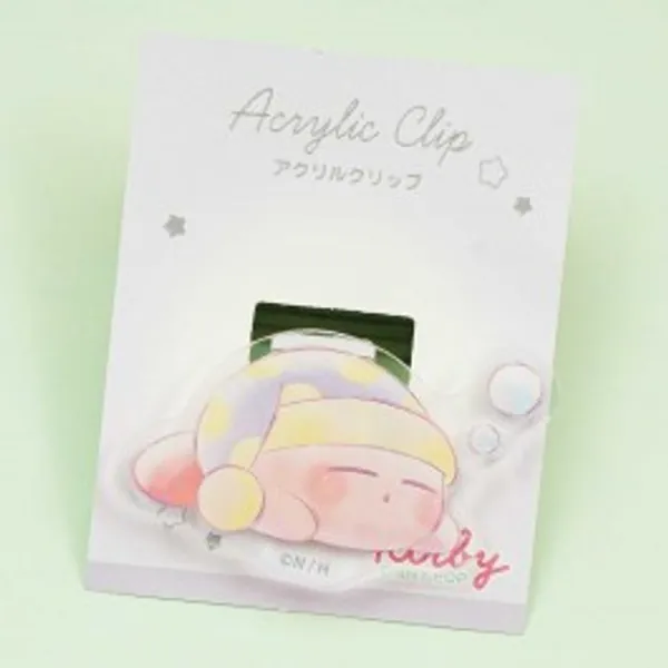 Kirby's Dream Land Sleeping Acrylic Clip