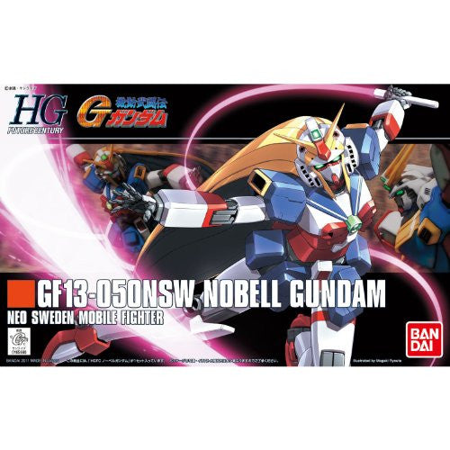 Kidou Butouden G Gundam - GF13-050NSW Nobell Gundam - HGFC - HGUC #119 - 1/144 (Bandai) - Pre Owned