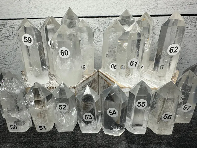 Clear Quartz Tower (Natural Crystal)
