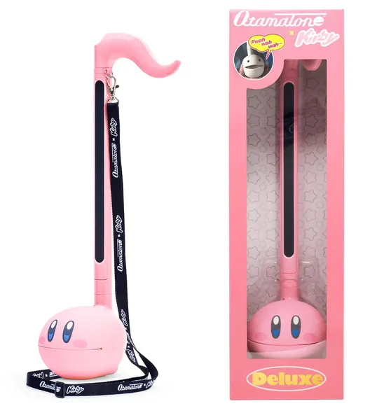 Otamatone "Deluxe" [Kirby Edition] Electronic Musical Instrument Portable Synthesizer from Japan by Cube / Maywa Denki - 