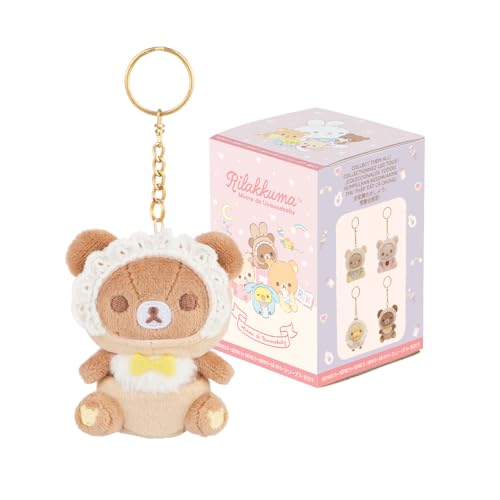 Rilakkuma San-X Original Baby Bonnet Series Blind Box - 1 Out of 4 pcs - 1 Random pc