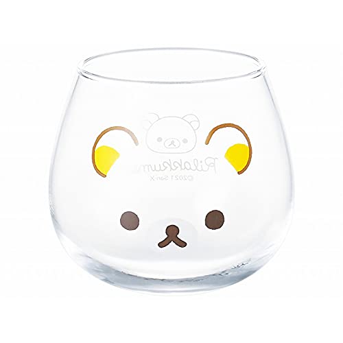 Kaneshotouki 362114 01. Rilakkuma Wobble Tumbler, 10.8 fl oz (320 ml), Face - 01. Rilakkuma - Tumbler