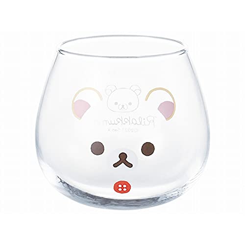 Kaneshotouki 362115 Rilakkuma Korilakkuma Wobble Tumbler, 10.8 fl oz (320 ml), Face - 02. Korilakkuma - Tumbler