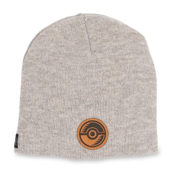 Poké Ball Gray Beanie (One Size-Adult)