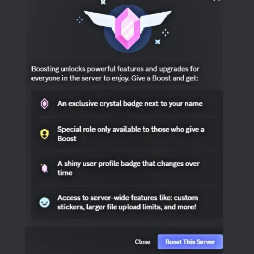 DISCORD BOOSTING FUND