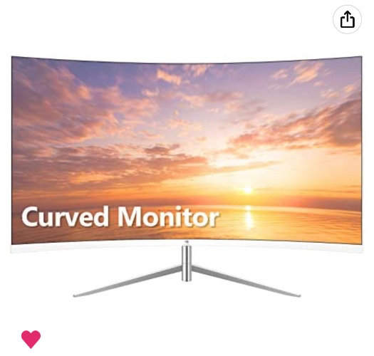 Amazon.com: Z-Edge 27-inch Curved Gaming Monitor, Full HD 1080P 1920x1080 LED Backlight Monitor, with 75Hz Refresh Rate and Eye-Care Technology, 178° Wide View Angle, Built-in Speakers, VGA+HDMI : Electronics