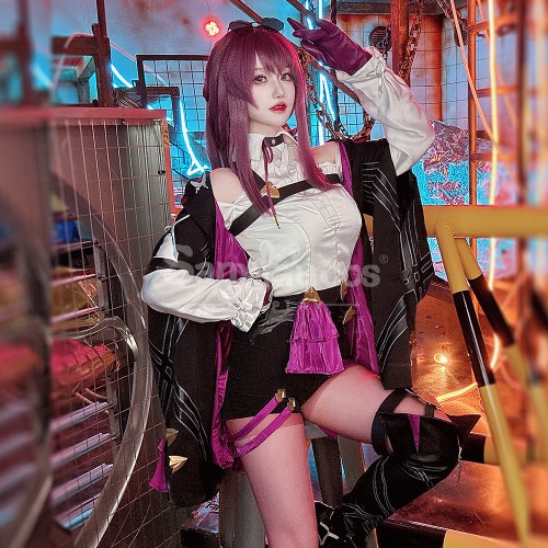 Game Honkai: Star Rail Cosplay Stellaron Hunters Kafka Cosplay Costume - Female / XL