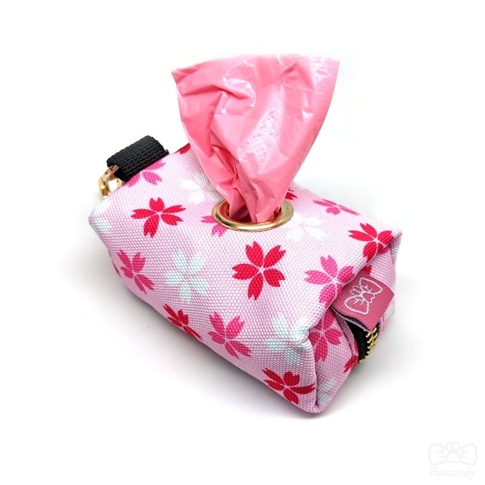 Cherry Blossom Poop Bag Dispenser