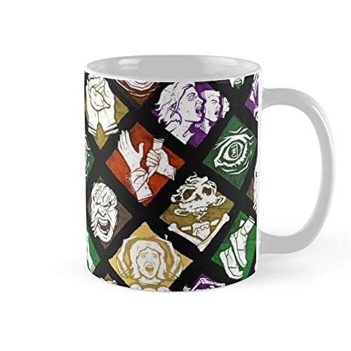 Dead By Daylight Perks Coffee Mug 11oz & 15oz Ceramic Tea Cups