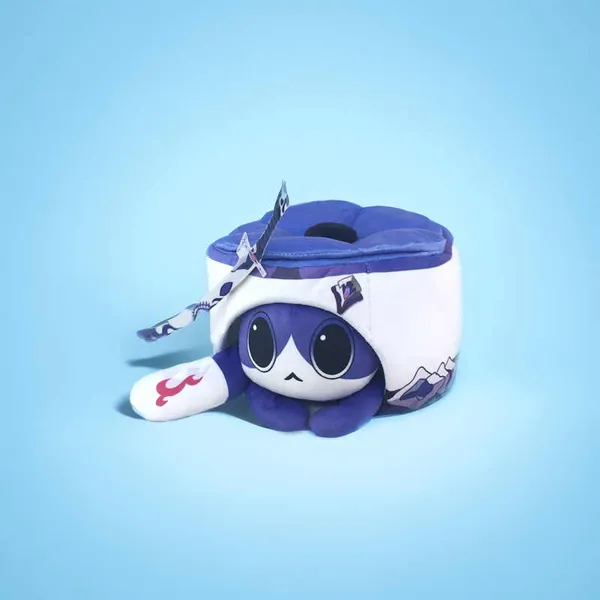 Honkai Star Rail Plush Cat Cake Cute HSR Stuffed Animals - Small / Acheron