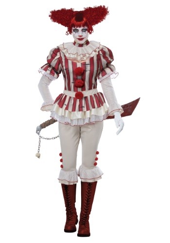 Sadistic Clown Women's Costume