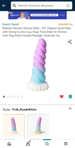 Realistic Monster Silicone Dildo - 8.6" Shaped Liquid Dildo with Strong Suction Cup, Huge Thick Dildo for Women, Anal Plug Dildo Prostate Massager Adult Sex Toy