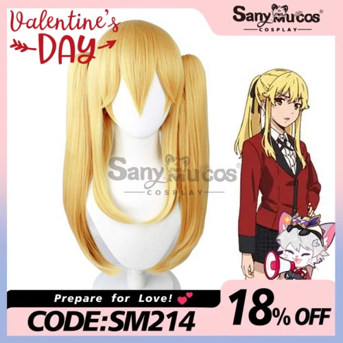 【In Stock】Anime Kakegurui Cosplay Meari Saotome Cosplay Wig