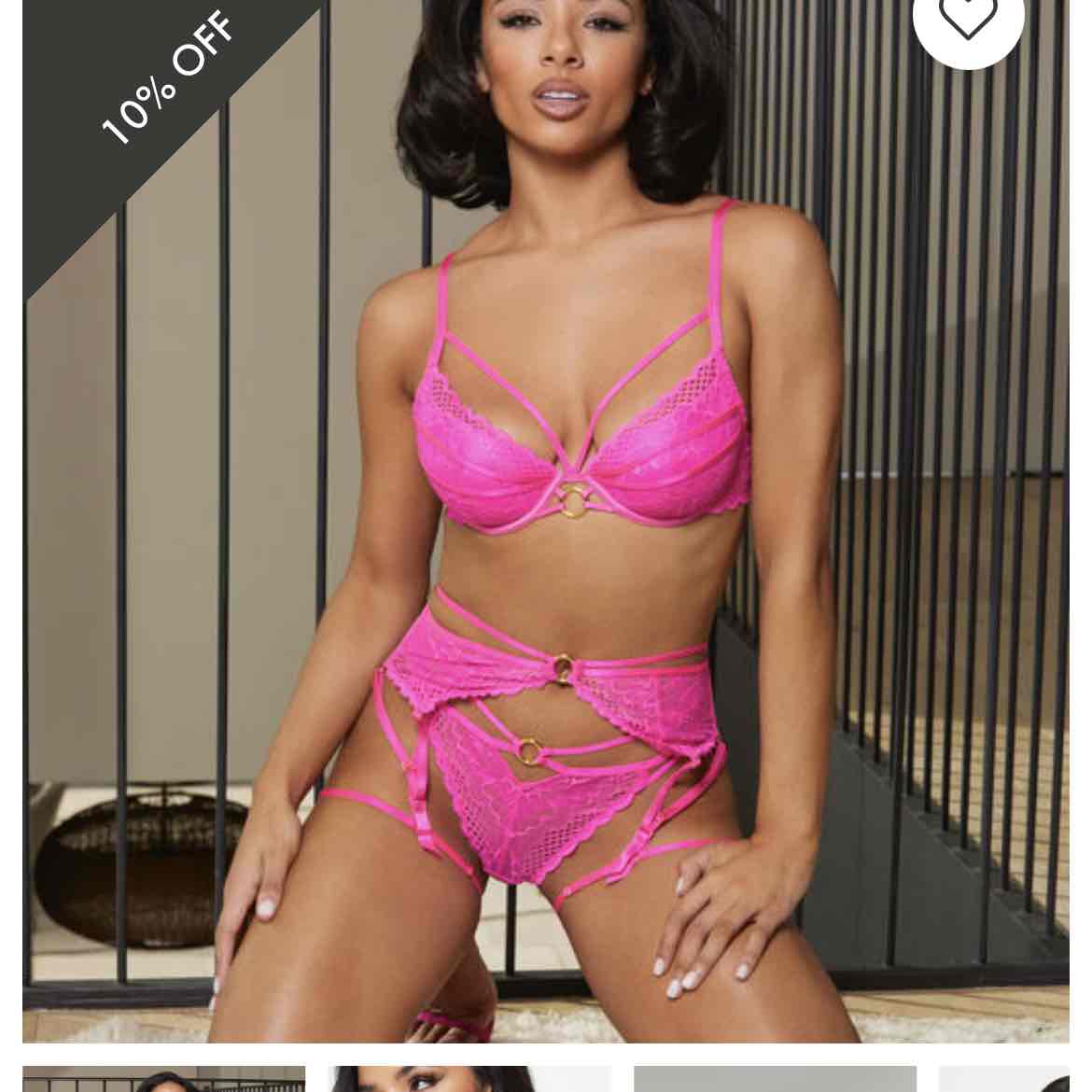 Compelling Padded Plunge Bra | Ann Summers