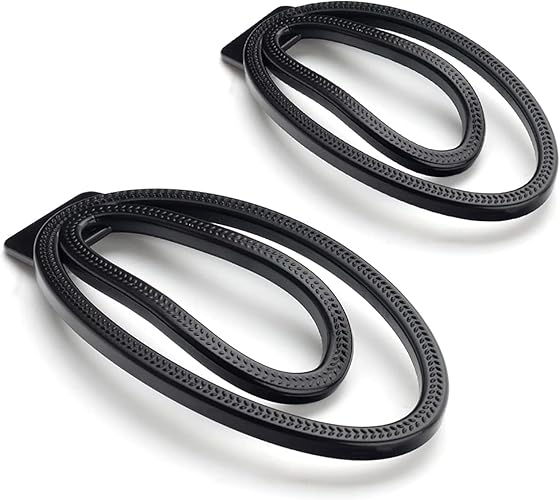 Clip for Sissy Male Chastity Device Penis Ring Mimic Female Pussy Trainingsclip Cock Cage Clip Lock Toy for Man（Black-M） - Black - M