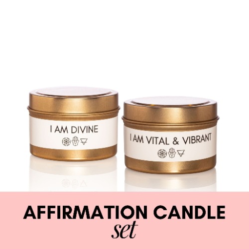 Affirmation Candle Set - 4oz