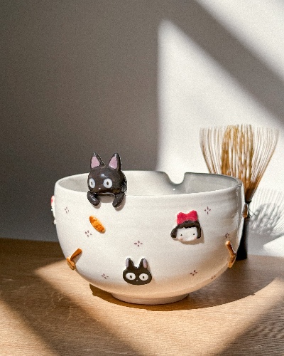 PRE-ORDER of KIKI Matcha bowl, Chawan (3nd Round) | Jiji on the Edge