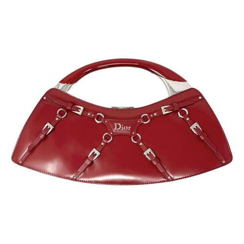 Bondage leather handbag