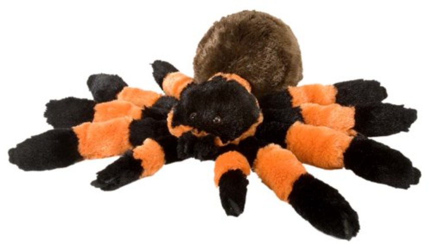 Wild Republic Tarantula Plush, Stuffed Animal, Plush Toy, Gifts for Kids, Cuddlekins 12 Inches - Tarantula Plush
