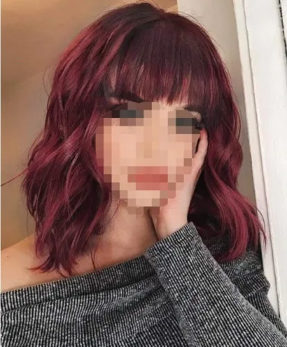 Synthetic Curly Bob Wig with Bangs Short Bob Wavy Hair Wigs Wine Red Color Wigs for Women Bob Style Synthetic Heat Resistant Bob Wigs : Beauty & Personal Care