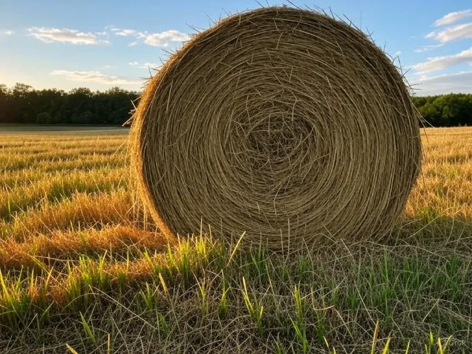 Make hay not war, 1 Bale lathsts 4 days 