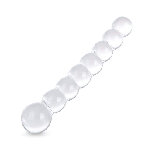 Romi Crystal Glass Masturbatory Glass Dildo for Women G Spot Stimulation Insert Pleasure Wand Dildo Penis Anal Sex Toys for Couples