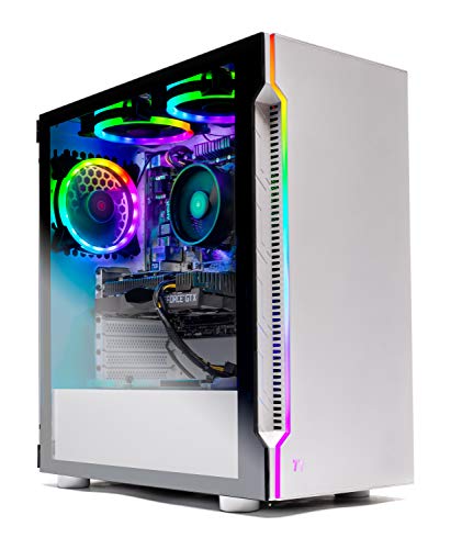 Skytech Archangel Gaming Computer PC Desktop – Ryzen 5 3600 3.6GHz, GTX 1660 Super 6G, 500GB SSD, 16GB DDR4 3200MHz, RGB Fans, Windows 11 Home 64-bit, 802.11AC Wi-Fi - 3600 | 1660 Super - Desktop