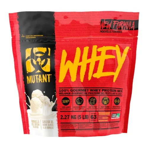 Mutant Whey Protein Vanilla Ice Cream 5 Lb 