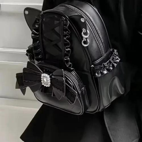 Cute Jirai-kei Cat Ear Backpack 