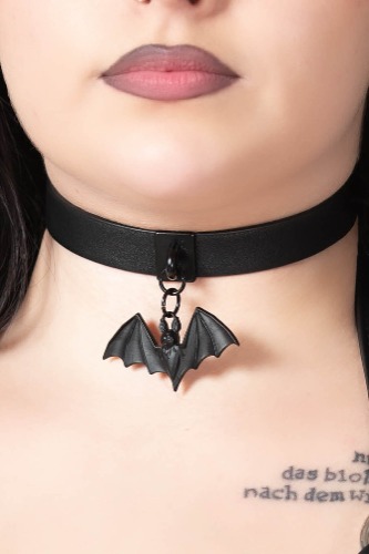 Little Bats Choker | One Size / Black / 100% Polyurethane
