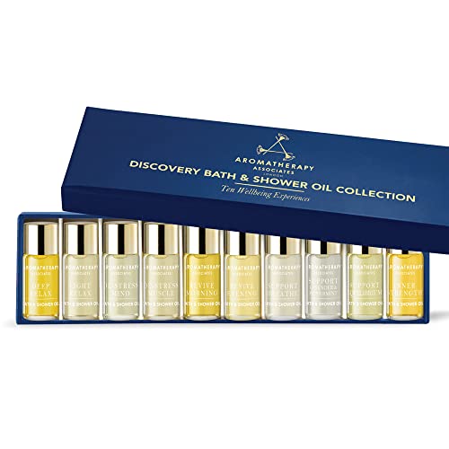 Aromatherapy Associates Discovery Collections Miniature Bath & Shower Oil Set, 10 x 3 ml