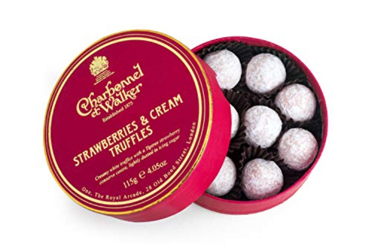 Charbonnel et Walker Strawberries & Cream Truffles, 115 g