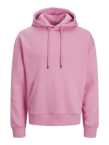 JACK & JONES Herren Jjestar Basic Sweat Hood Noos Kapuzenpullover - L - Crocus