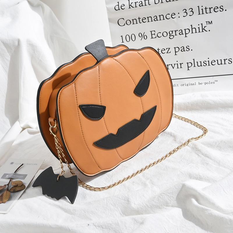 Pumpkin Boo Bag - Orange Pumpkin Bag