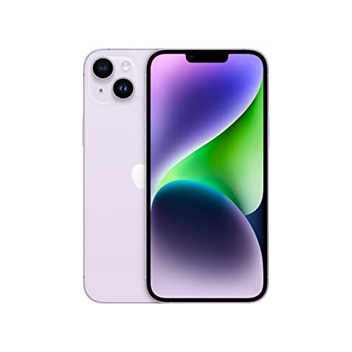 Apple iPhone 14 Plus, 128GB, Purple - Unlocked (Renewed) - Purple - 128GB