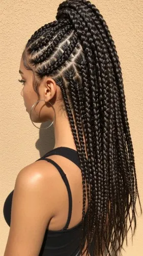  Box Braids