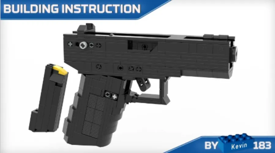 Replica of Glock-18(LEGOS)