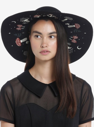 Cottagecore Mushroom Floppy Hat